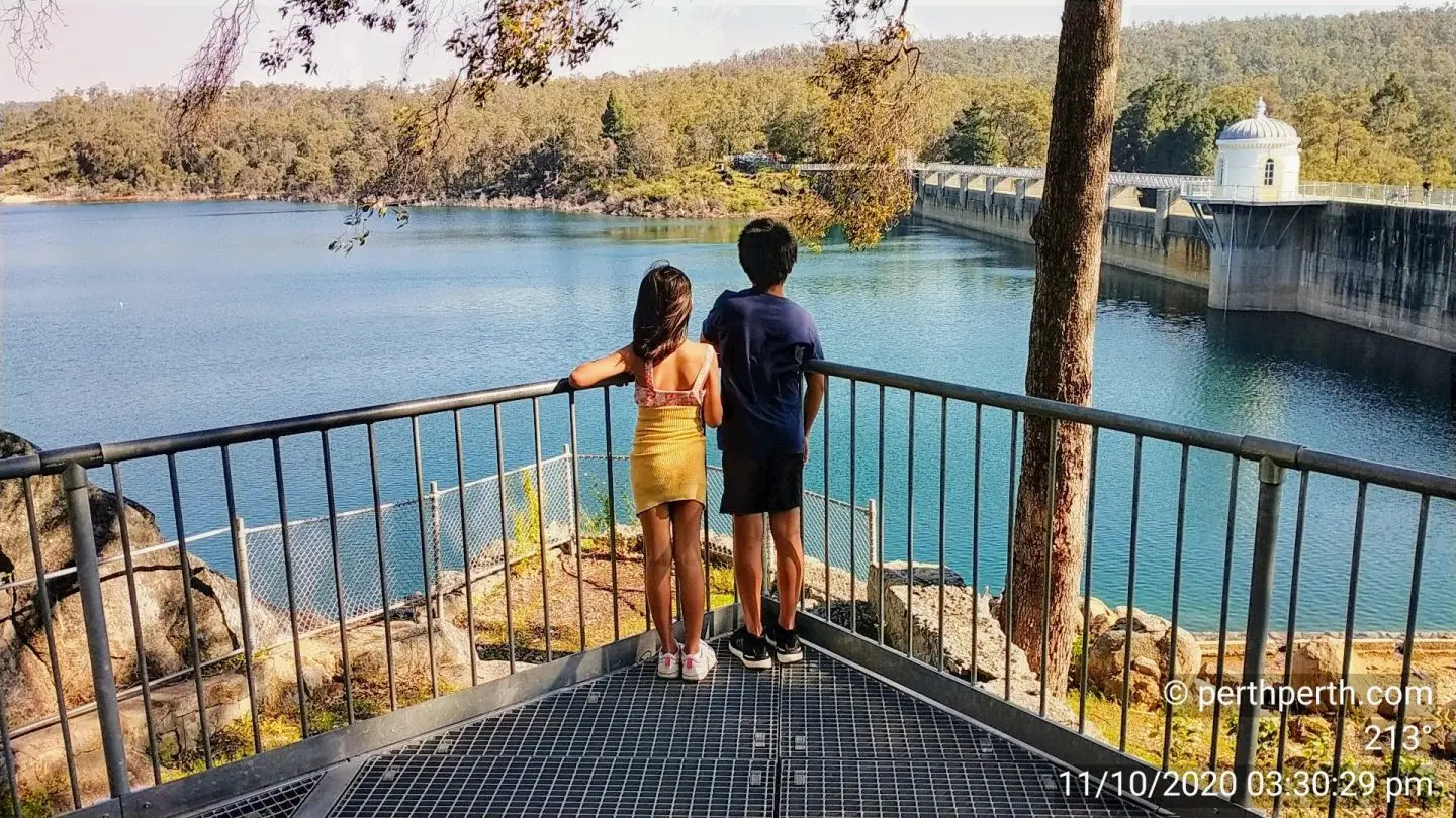 Mundaring Weir in the Perth Hills