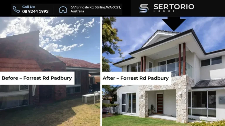 Second Story home extension builder Perth.
