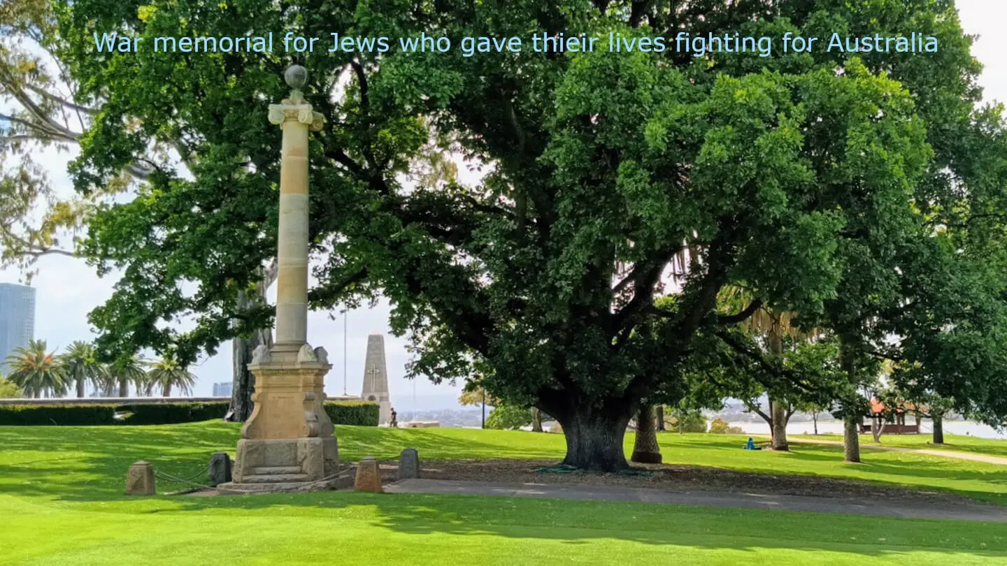 Jewish War Memorial, Perth